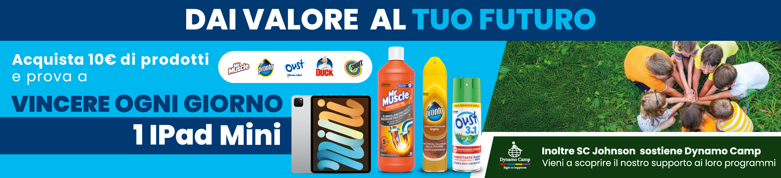 immagine desktop del concorso dai valore al tuo futuro